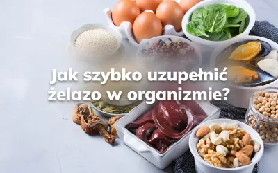 Jak szybko uzupełnić żelazo w organizmie? Na zdjęciu: wątróbka, jaja, szpinak, fasola, orzechy, nasiona, suszone grzyby i owoce morza.
