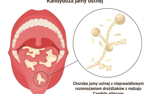 Kandydoza jamy ustnej: białe naloty na języku i podniebieniu, powiększone drożdżaki Candida. Czy kandydoza jest zaraźliwa?